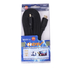 Cabo HDMI FLAT 1080p 3m - DNE LHD-P30